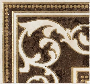 Geotiles,Brescia Marfil Taco 15x15 вставка напольная