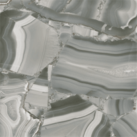 La Fabbrica, Astra  Turchese Fiorito Lapp Rett 58x58