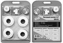 Монтажный комплект SIRA 3/4 универсальный оригинальный хромированный