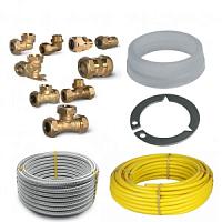 Гофрированные нержавеющие трубы и фитинги Stahlmann (Neptun)