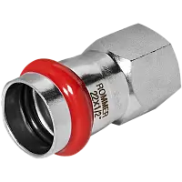 ROMMER Переходник ВПр-Вр 22x1/2, из нержавеющей стали прессовой, арт. Rss-0022-002212