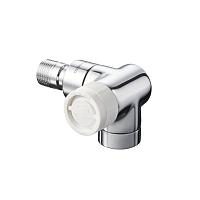 Oventrop E 1/2" DN15 Термовентиль угловой трехосевой правый хром