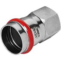 ROMMER Переходник ВПр-Вр 28x3/4, из нержавеющей стали прессовой, арт. Rss-0022-002834