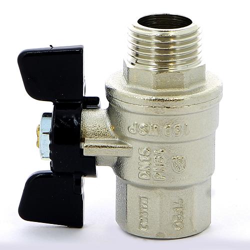 Bugatti Oregon Кран шаровой 1/2 НВ, бабочка