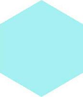Codicer 95 Basic Hex 25 Aqua 22x25 Напольная плитка