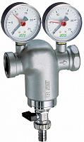 Far Фильтр 1"ВР-ВР 300 мкм хром с манометром