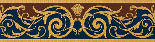 Versace Vanitas Fas.Classica Blu 11x39,4 см Декор