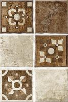 Керамин, Прага, 3Д Плитка настенная микс орнамент 30х20